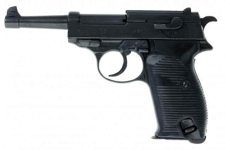 foto Walter P38, Německo 2. svět. válka